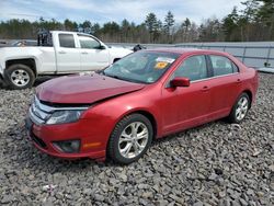 Salvage cars for sale at Windham, ME auction: 2012 Ford Fusion SE