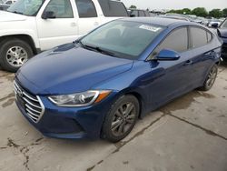 Salvage cars for sale from Copart Grand Prairie, TX: 2018 Hyundai Elantra SEL