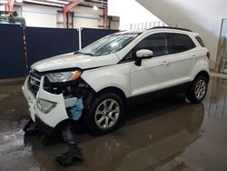 Salvage cars for sale from Copart Ellwood City, PA: 2019 Ford Ecosport SE