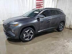 Salvage cars for sale at Central Square, NY auction: 2022 Hyundai Tucson Limited