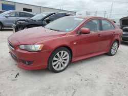 Mitsubishi Lancer salvage cars for sale: 2010 Mitsubishi Lancer GTS