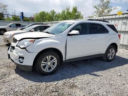 Salvage cars for sale from Copart Walton, KY: 2015 Chevrolet Equinox LT