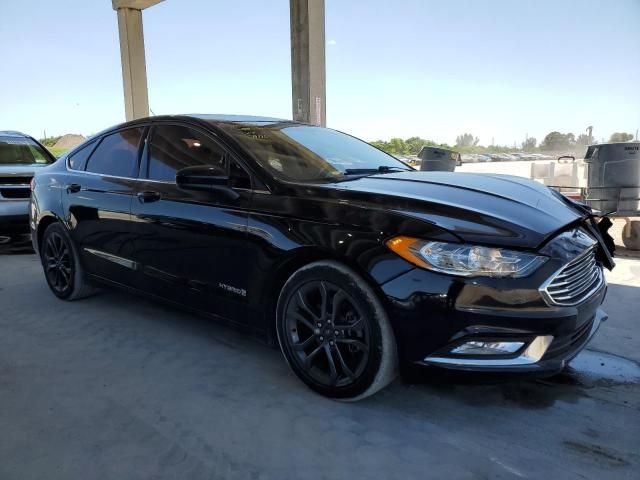 2018 Ford Fusion SE Hybrid