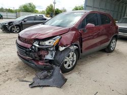 Chevrolet Trax LS salvage cars for sale: 2017 Chevrolet Trax LS