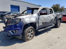 Salvage trucks for sale at Hayward, CA auction: 2016 Chevrolet Colorado Z71