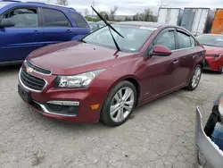 Salvage cars for sale from Copart Bridgeton, MO: 2016 Chevrolet Cruze Limited LTZ