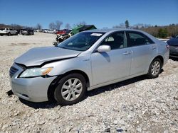 Salvage cars for sale from Copart West Warren, MA: 2007 Toyota Camry Hybrid