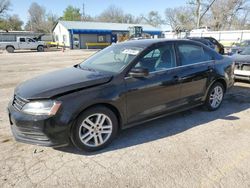 Salvage cars for sale at Wichita, KS auction: 2017 Volkswagen Jetta S