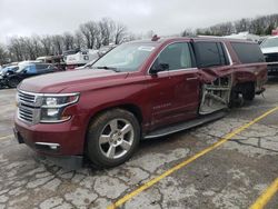 Vehiculos salvage en venta de Copart Rogersville, MO: 2016 Chevrolet Suburban K1500 LTZ