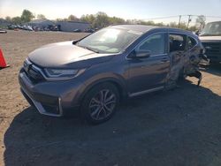 Salvage cars for sale at Hillsborough, NJ auction: 2020 Honda CR-V Touring