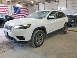 Salvage cars for sale at Columbia, MO auction: 2020 Jeep Cherokee Latitude Plus
