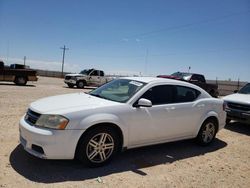Salvage cars for sale from Copart Andrews, TX: 2011 Dodge Avenger Mainstreet