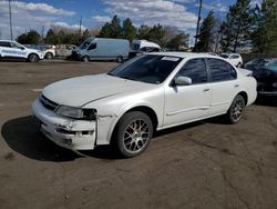 Nissan Maxima GLE salvage cars for sale: 1999 Nissan Maxima GLE