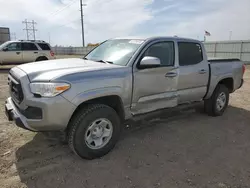 Salvage cars for sale at Bismarck, ND auction: 2021 Toyota Tacoma Double Cab