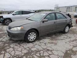 Salvage cars for sale at Kansas City, KS auction: 2006 Toyota Camry LE