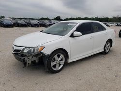 Salvage cars for sale from Copart San Antonio, TX: 2014 Toyota Camry L