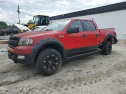Salvage cars for sale from Copart Savannah, GA: 2005 Ford F150 Supercrew