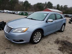 Salvage cars for sale from Copart Mendon, MA: 2013 Chrysler 200 Limited