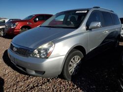 Salvage cars for sale from Copart Phoenix, AZ: 2012 KIA Sedona LX
