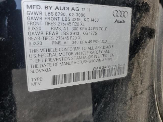 2012 Audi Q7 Premium Plus