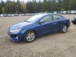 Salvage cars for sale from Copart Graham, WA: 2020 Hyundai Elantra SEL