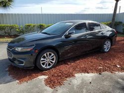 Chevrolet salvage cars for sale: 2016 Chevrolet Malibu LT