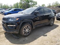 Jeep Compass salvage cars for sale: 2018 Jeep Compass LA