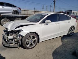Salvage cars for sale at Los Angeles, CA auction: 2015 Ford Fusion SE