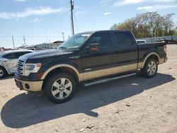 Salvage cars for sale from Copart Oklahoma City, OK: 2013 Ford F150 Supercrew