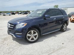 Salvage cars for sale at Kansas City, KS auction: 2016 Mercedes-Benz GLE 350 4matic