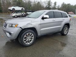 Salvage cars for sale from Copart East Granby, CT: 2015 Jeep Grand Cherokee Limited