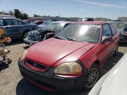 Salvage cars for sale at Martinez, CA auction: 1997 Honda Civic HX