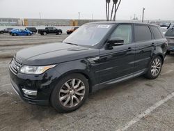 Land Rover Range Rover salvage cars for sale: 2017 Land Rover Range Rover Sport HSE