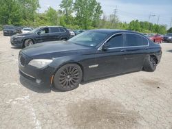 Vehiculos salvage en venta de Copart Cahokia Heights, IL: 2012 BMW 750 LI