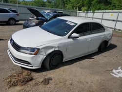 Salvage cars for sale at Shreveport, LA auction: 2017 Volkswagen Jetta S