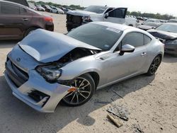 Salvage cars for sale at San Antonio, TX auction: 2017 Subaru BRZ 2.0 Limited