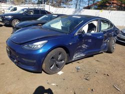Salvage cars for sale from Copart New Britain, CT: 2019 Tesla Model 3