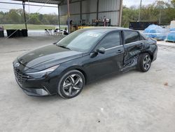 Salvage cars for sale at Cartersville, GA auction: 2022 Hyundai Elantra Limited