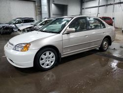 Honda Civic EX salvage cars for sale: 2001 Honda Civic EX