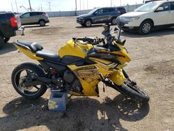 Salvage motorcycles for sale at Greenwood, NE auction: 2009 Yamaha FZ6 R