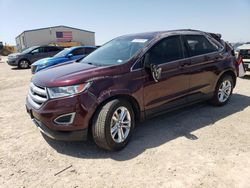 Salvage cars for sale at Amarillo, TX auction: 2018 Ford Edge SEL