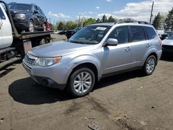 Salvage cars for sale at Denver, CO auction: 2013 Subaru Forester 2.5X Premium