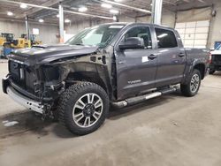 Salvage cars for sale at Blaine, MN auction: 2021 Toyota Tundra Crewmax SR5