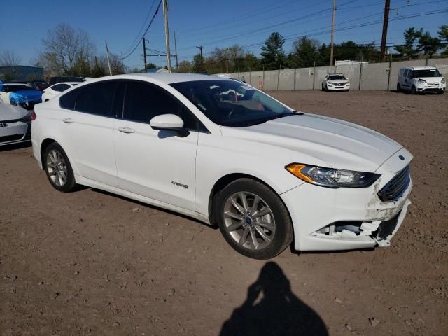 2017 Ford Fusion SE Hybrid