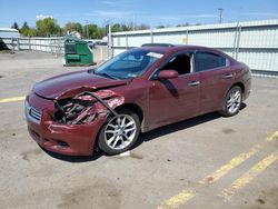 Salvage cars for sale at Pennsburg, PA auction: 2012 Nissan Maxima S