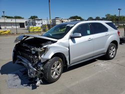 Salvage cars for sale at Sacramento, CA auction: 2015 Chevrolet Equinox LT