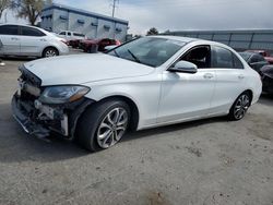 Salvage cars for sale from Copart Albuquerque, NM: 2017 Mercedes-Benz C300