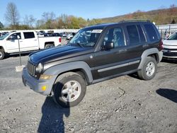 Salvage cars for sale from Copart Grantville, PA: 2005 Jeep Liberty Sport