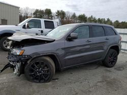 Salvage cars for sale from Copart Exeter, RI: 2017 Jeep Grand Cherokee Laredo