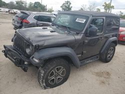 Salvage cars for sale at Riverview, FL auction: 2019 Jeep Wrangler Sport